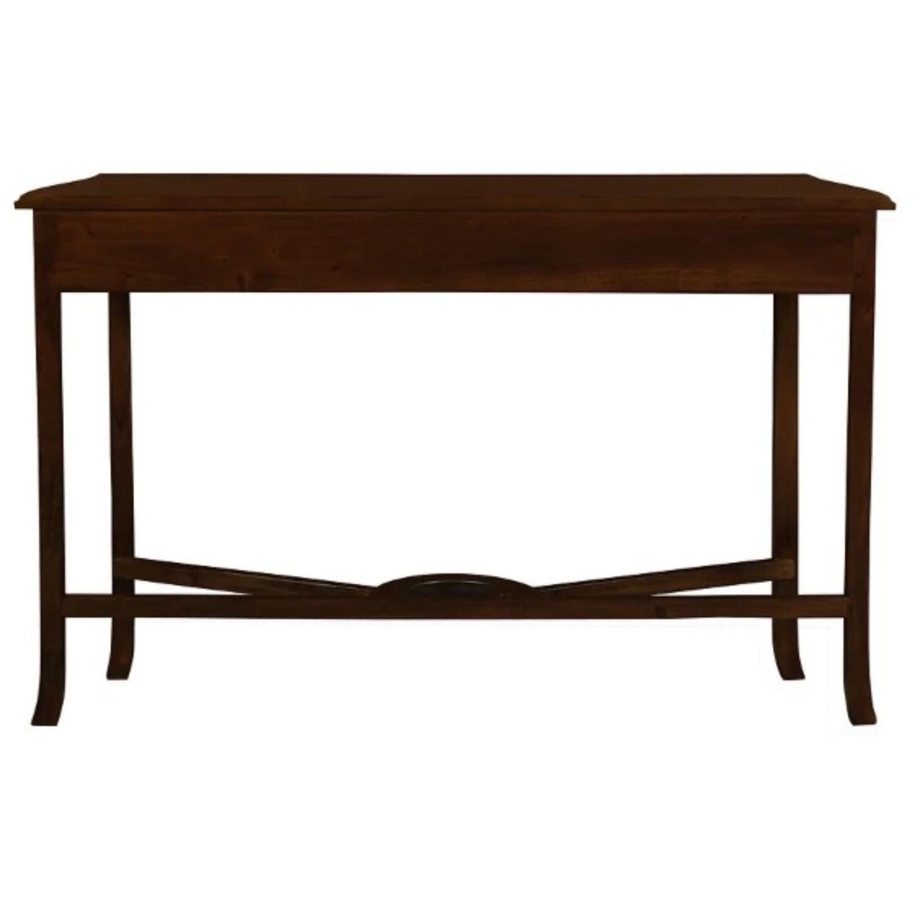 MANOR SOLID MAHOGANY TIMBER CONSOLE TABLE 120CM IN MAHOGANY - MyChocolateWood