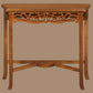 MANOR SOLID MAHOGANY TIMBER CONSOLE TABLE/HALL TABLE IN LIGHT PECAN 82CM - MyChocolateWood