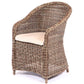 MARINA SYNTHETIC RATTAN WEAVE CHAIR - MyChocolateWood