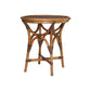 MARIO RATTAN SIDE TABLE /LAMP TABLE - TOBBACO - MyChocolateWood