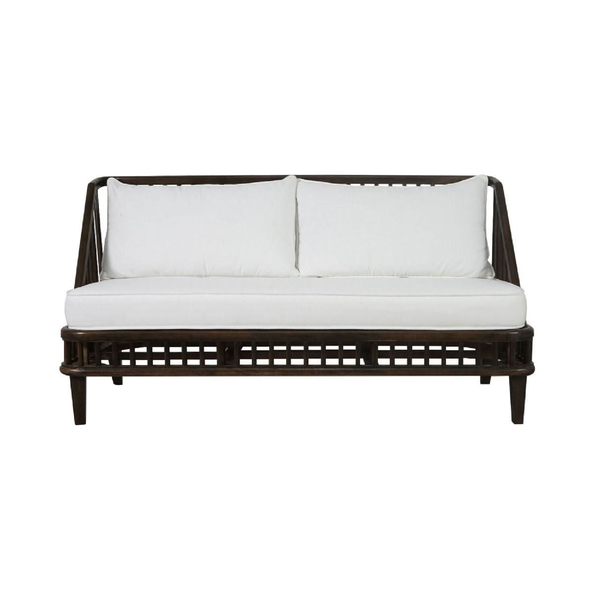 MARLEY MANGO WOOD 2.5-SEATER SOFA WALNUT - MyChocolateWood