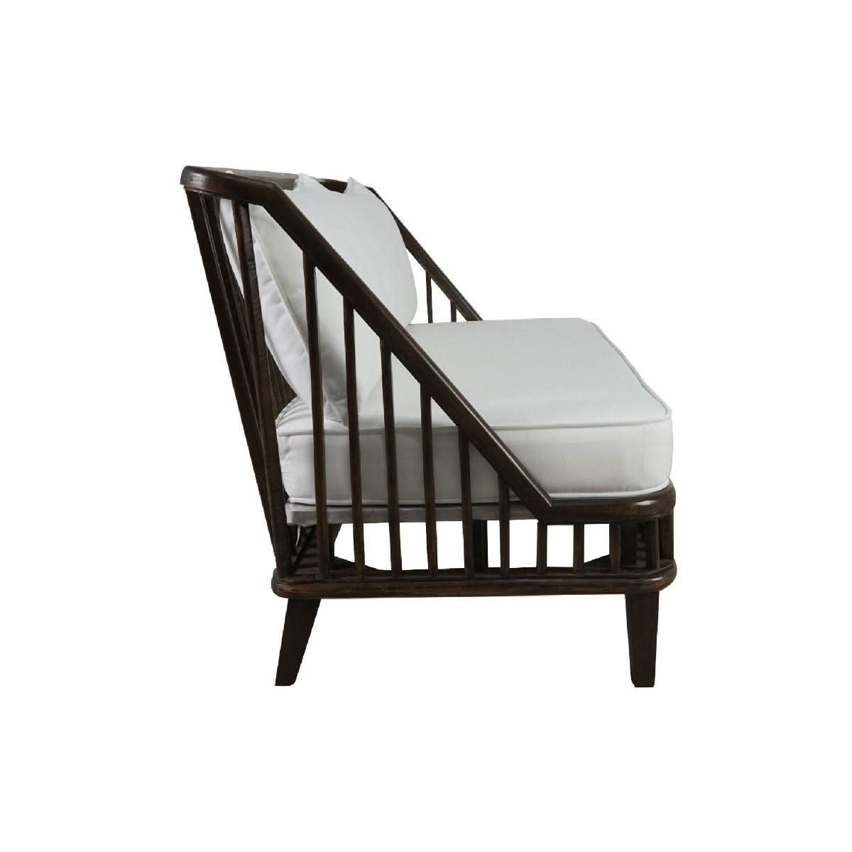 MARLEY MANGO WOOD 2.5-SEATER SOFA WALNUT - MyChocolateWood