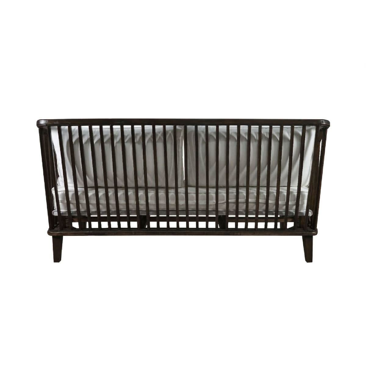 MARLEY MANGO WOOD 2.5-SEATER SOFA WALNUT - MyChocolateWood