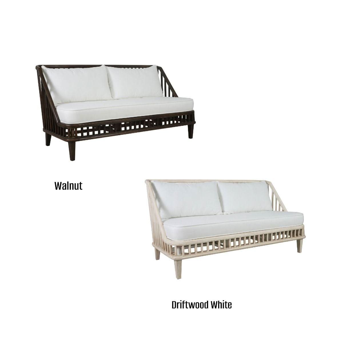 MARLEY MANGO WOOD 2.5-SEATER SOFA WALNUT - MyChocolateWood