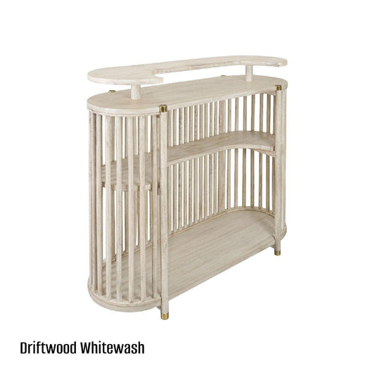 MARLEY MANGO WOOD BAR DRIFTWOOD WHITE - MyChocolateWood