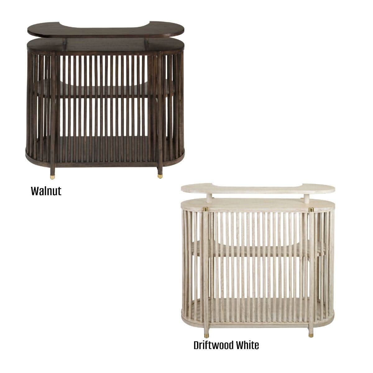 MARLEY MANGO WOOD BAR DRIFTWOOD WHITE - MyChocolateWood