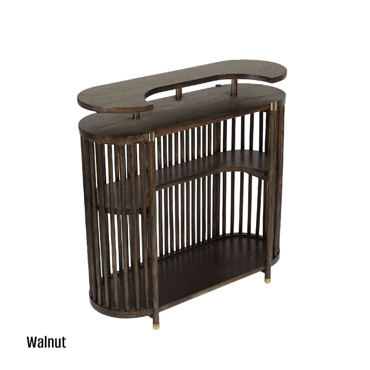 MARLEY MANGO WOOD BAR WALNUT - MyChocolateWood