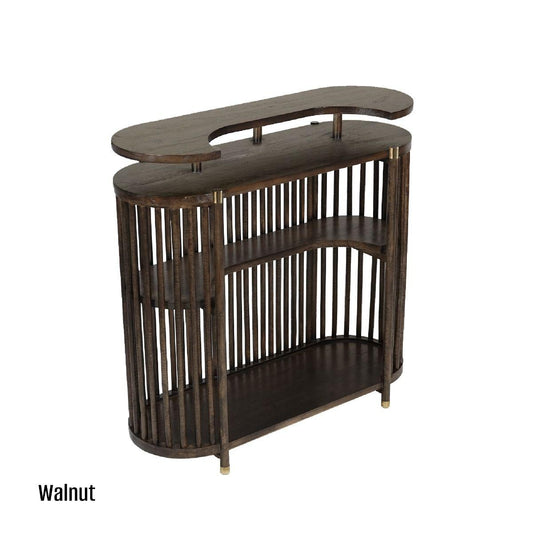 MARLEY MANGO WOOD BAR WALNUT - MyChocolateWood