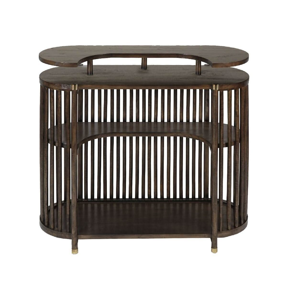 MARLEY MANGO WOOD BAR WALNUT - MyChocolateWood