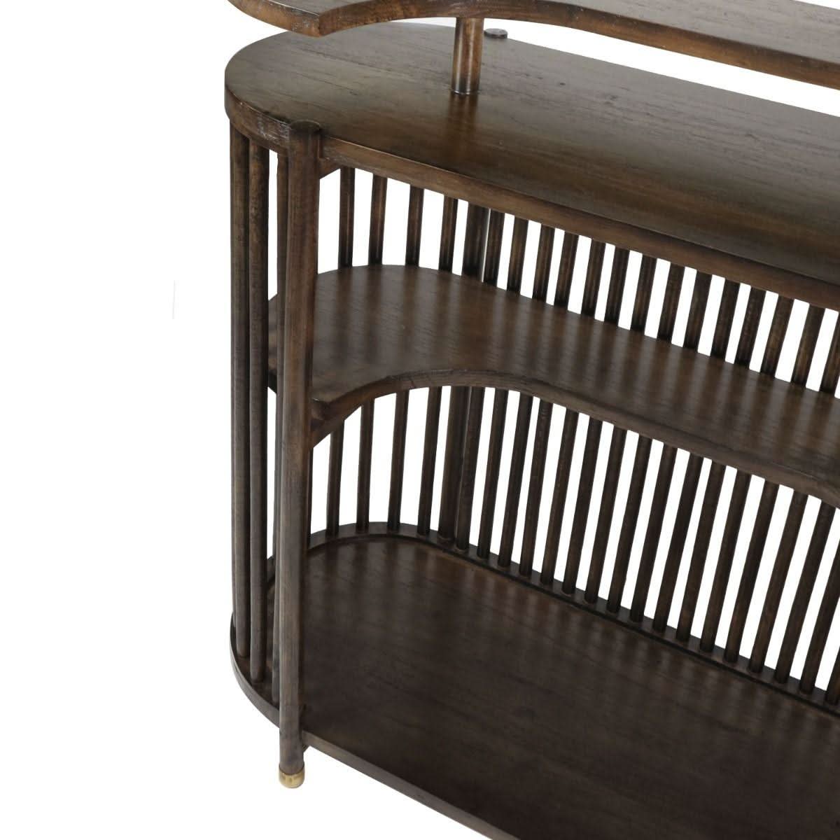 MARLEY MANGO WOOD BAR WALNUT - MyChocolateWood