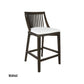 MARLEY MANGO WOOD HAMPTONS COUNTER STOOL WALNUT - MyChocolateWood