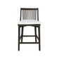 MARLEY MANGO WOOD HAMPTONS COUNTER STOOL WALNUT - MyChocolateWood