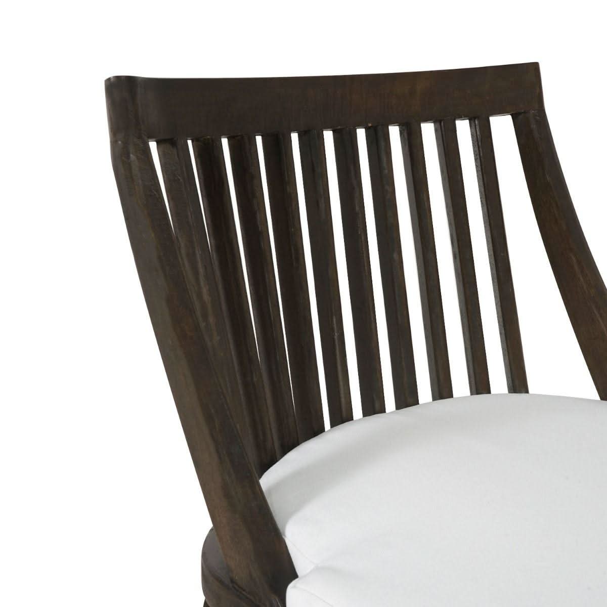 MARLEY MANGO WOOD HAMPTONS COUNTER STOOL WALNUT - MyChocolateWood