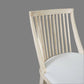 MARLEY MANGO WOOD HAMPTONS DINING CHAIR WHITE DRIFTWOOD - MyChocolateWood