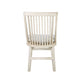 MARLEY MANGO WOOD HAMPTONS DINING CHAIR WHITE DRIFTWOOD - MyChocolateWood