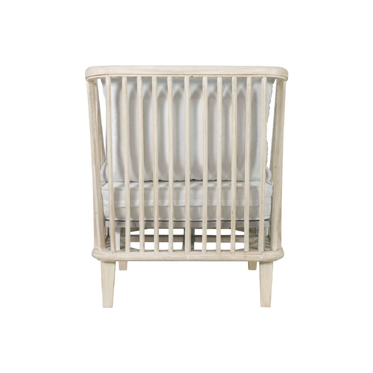 MARLEY MANGO WOOD LOUNGE CHAIR EASY CHAIR IN WHITE DRIFTWOOD - MyChocolateWood