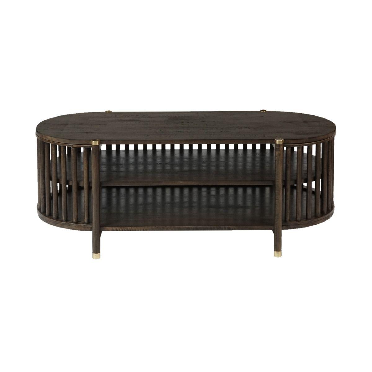 MARLEY MANGO WOOD TV UNIT WALNUT - MyChocolateWood