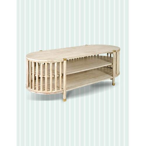 MARLEY MANGO WOOD TV UNIT WHITE DRIFTWOOD - MyChocolateWood