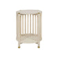 MARLEY ROUND MANGO WOOD SIDE TABLE WHITE DRIFTWOOD - MyChocolateWood