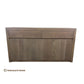 MARRON SOLID EUROPEAN OAK BUFFET/SIDEBOARD 3 DOORS 2 DRAWERS IN GREYWASH - MyChocolateWood
