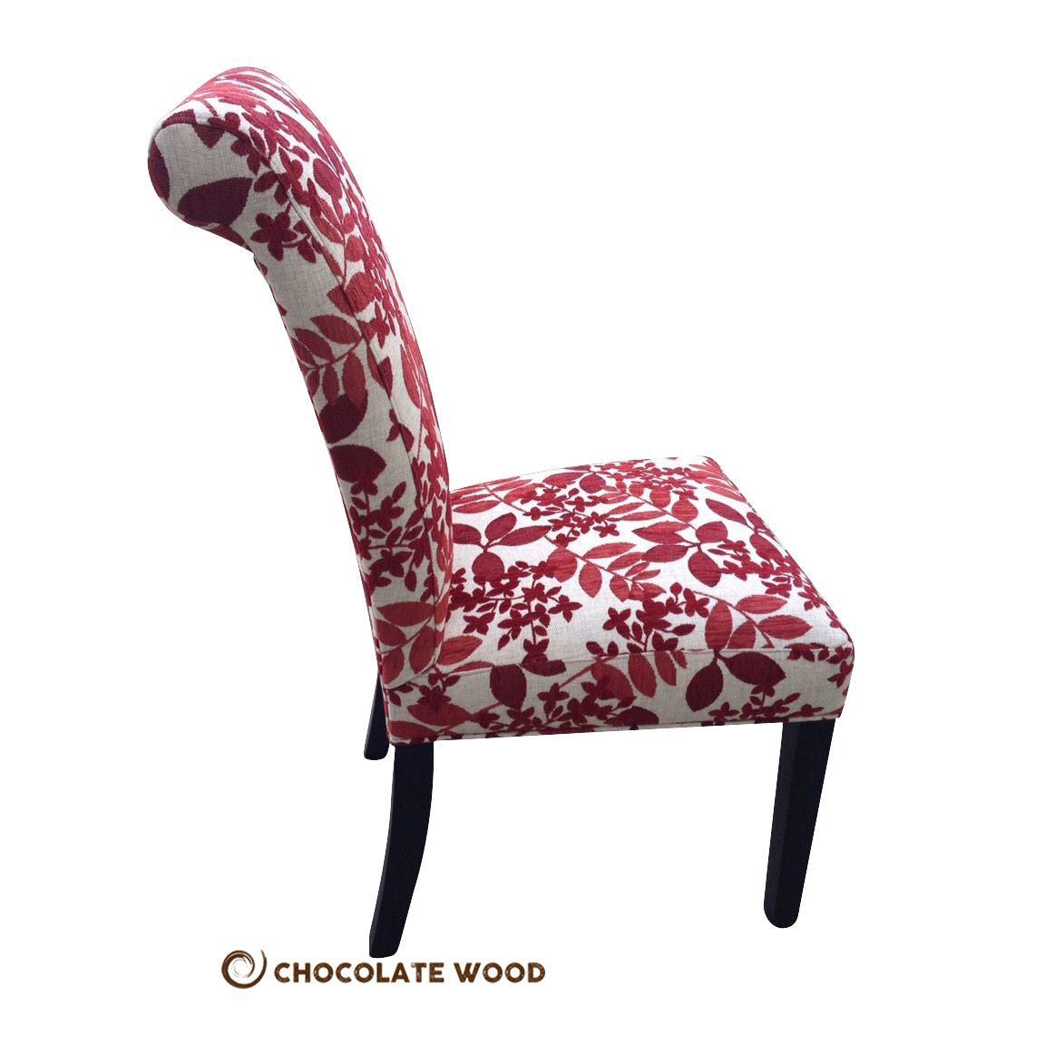 MARYLAND FABRIC DINING CHAIRS MADE TO ORDER - MyChocolateWood