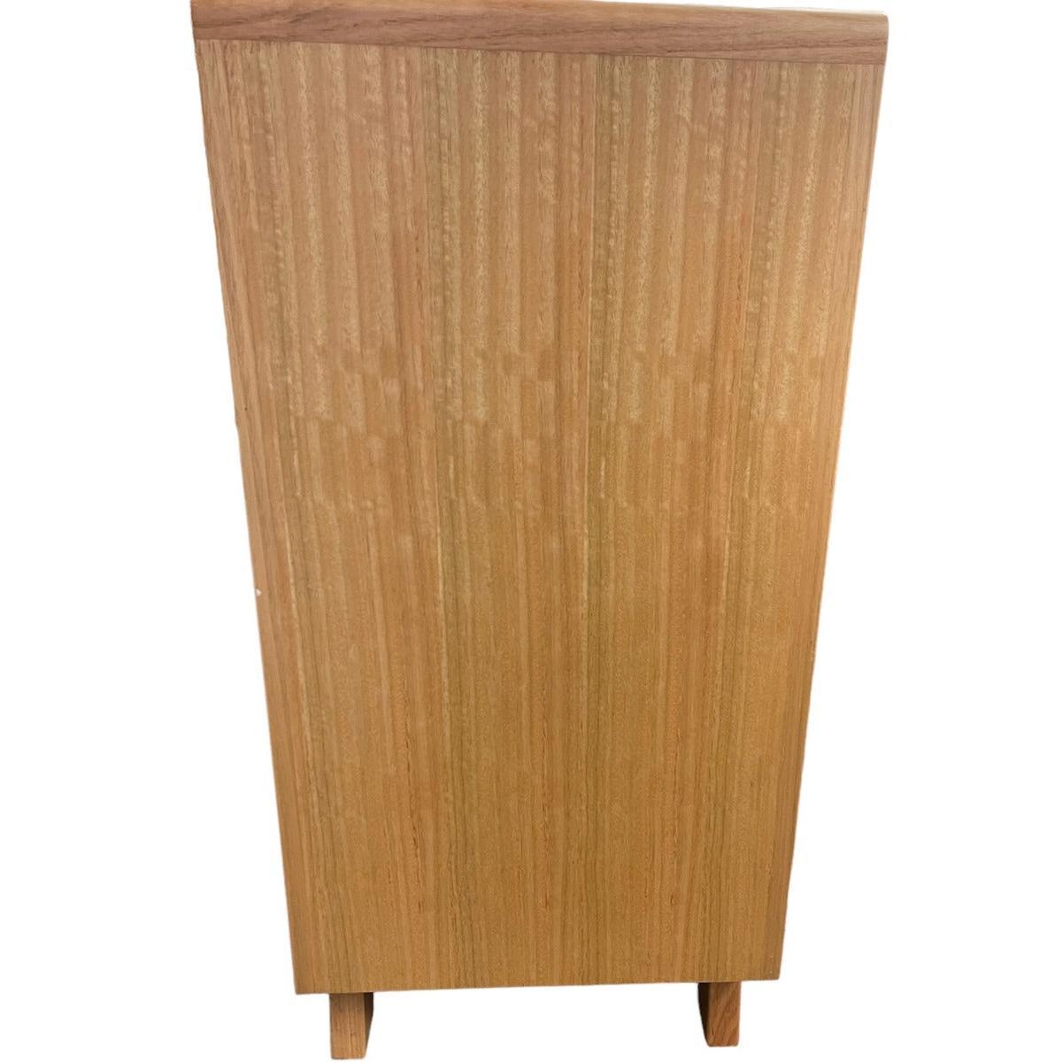 MAXWELL 8 DRAWER TASSIE OAK DRESSER IN CLEAR LACQUER MADE TO ORDER - MyChocolateWood