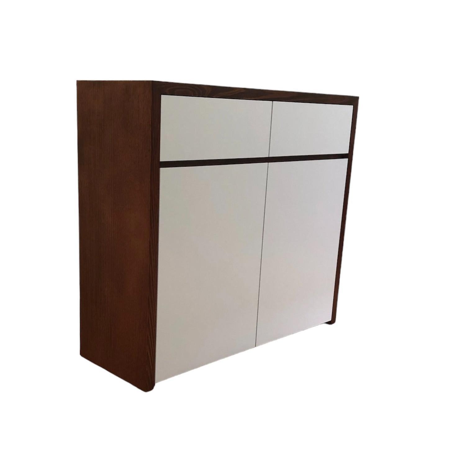 MELLISA CUSTOM MADE BUFFET/SIDEBOARD IN TASSIE OAK WITH 2 SINGLE PACK DOORS & 2 SINGLE PACK DRAWERS  - MyChocolateWood