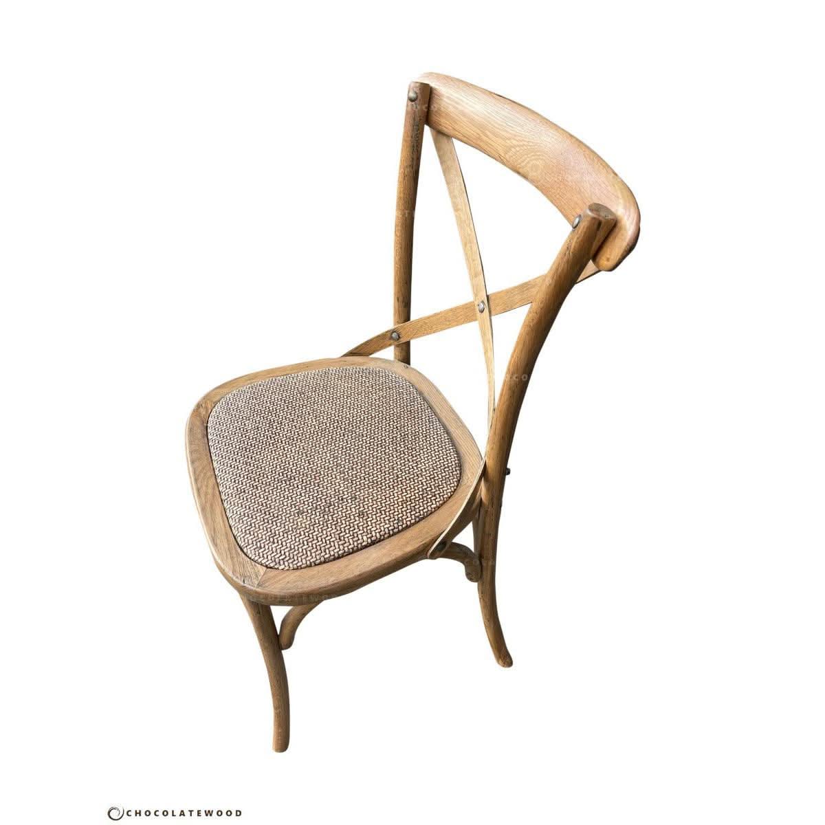 MELROSE DINING CHAIR IN SOLID OAK - MyChocolateWood