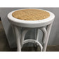 MELROSE OAK BAR STOOL IN WHITE 65CM HIGH - MyChocolateWood