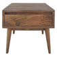 METRO SOLID MANGO WOOD TIMBER SIDE TABLE WITH DRAWER - MyChocolateWood