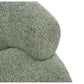 MONA BOUCLE TEXTURED FABRIC CHAIR IN MOSS - MyChocolateWood