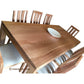 MOONEY AUSTRALIAN TASSIE OAK 9 PIECE DINING SET MADE TO ORDER - MyChocolateWood