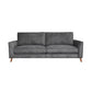 MORNAY FABRIC 3-SEATER SOFA ANTHRACITE COLOUR - MyChocolateWood