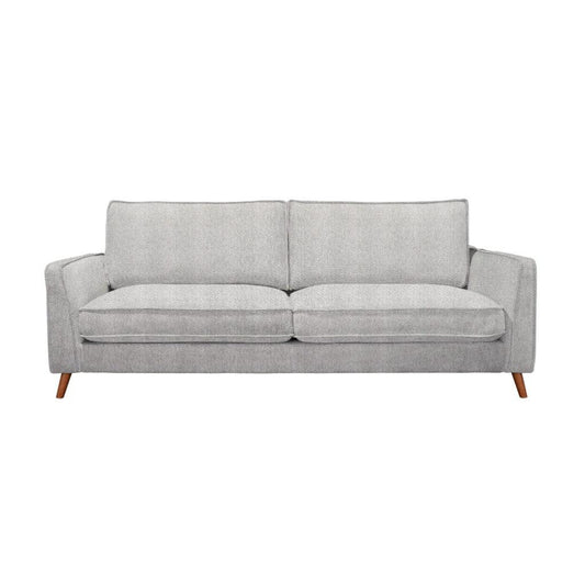 MORNAY FABRIC 3-SEATER SOFA GLACIER COLOUR - MyChocolateWood