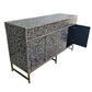 MOTHER OF PEARL ENCHANTING VINE 2 DRAWER 4 DOOR BUFFET/SIDEBOARD - MyChocolateWood