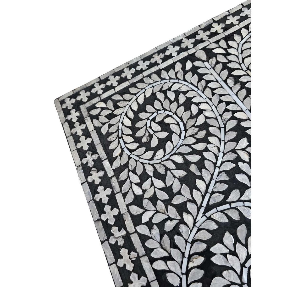 MOTHER OF PEARL ENCHANTING VINE 3 DRAWERS CONSOLE TABLE - MyChocolateWood