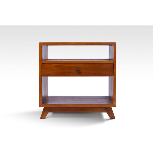 MOUS NIGHTSTAND/LAMP TABLE/BEDSIDE TABLE IN HONEY - MyChocolateWood