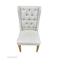 MUSKAT FRENCH PROVINCIAL/HAMPTON DINING CHAIR IN FLAXEEN - MyChocolateWood