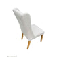MUSKAT FRENCH PROVINCIAL/HAMPTON DINING CHAIR IN FLAXEEN - MyChocolateWood