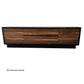 NAPLES AMERICAN WALNUT POLYURETHANE  2 DOOR 2 DRAWER TV/ENTERTAINMENT UNIT AUSTRALIAN MADE TO ORDER - MyChocolateWood