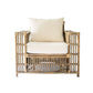 NAPOLI HAMPTONS STYLE RATTAN ARMCHAIR IN ANTIQUE HONEY - MyChocolateWood