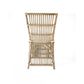 NAPOLI HAMPTONS STYLE RATTAN DINING CHAIR IN ANTIQUE HONEY - MyChocolateWood