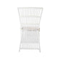 NAPOLI HAMPTONS STYLE RATTAN DINING CHAIR IN SOLID WHITE - MyChocolateWood