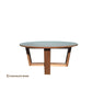 NARRABEN ROUND DINING TABLE IN SOLID TASSIE OAK 180CM CUSTOM MADE - MyChocolateWood