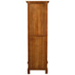 NARROW TASMANIA 1 DRAWER BOOKCASE IN LIGHT PECAN FINISH - MyChocolateWood
