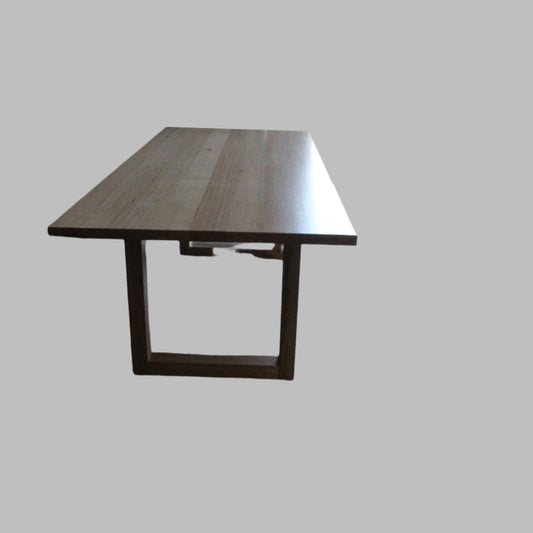 NELL 8 SEATER DINING TABLE - SOLID TASSIE OAK HARDWOOD TIMBER - LOCALLY MADE - MyChocolateWood