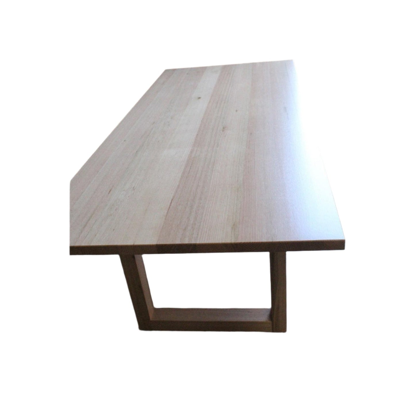 NELL 8 SEATER DINING TABLE - SOLID TASSIE OAK HARDWOOD TIMBER - LOCALLY MADE - MyChocolateWood
