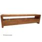 NICE 3 DRAWERS TASSIE OAK LOWLINE/ENTERTAINMENT UNIT MADE TO ORDER - MyChocolateWood