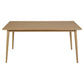 NOBU WHITE CEDAR TIMBER SQUARE DINING TABLE 160CM - MyChocolateWood