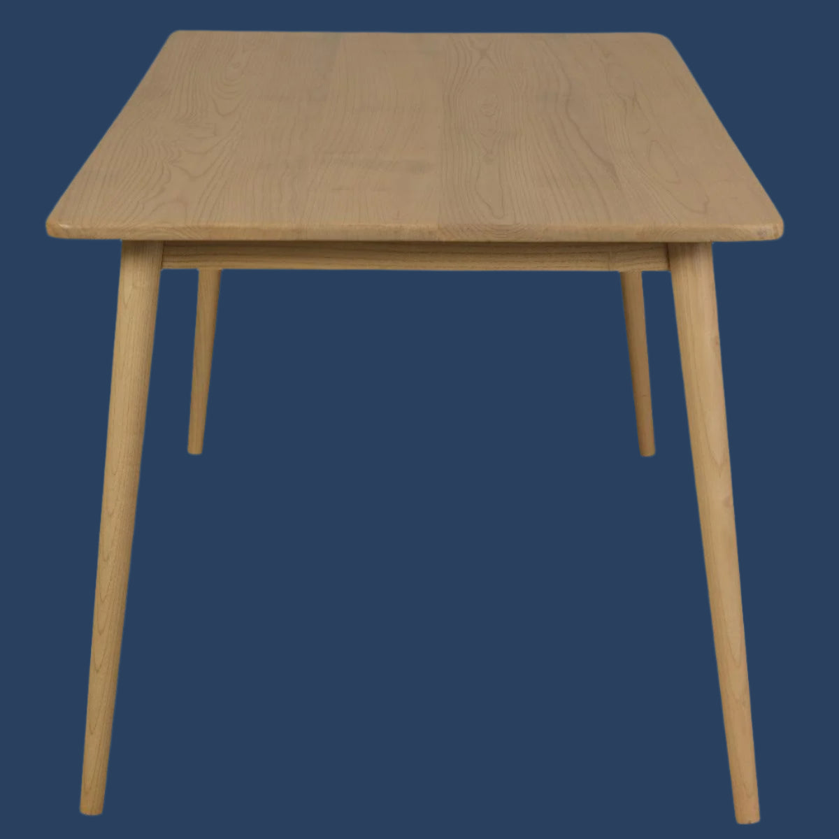 NOBU WHITE CEDAR TIMBER SQUARE DINING TABLE 160CM - MyChocolateWood